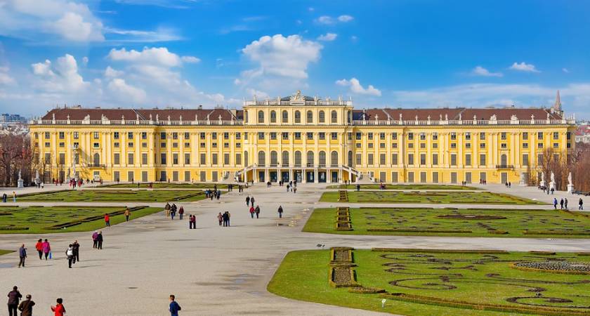 Palácio de Schönbrunn, um exemplo de monarquia.