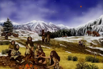 Seres humanos no período paleolítico