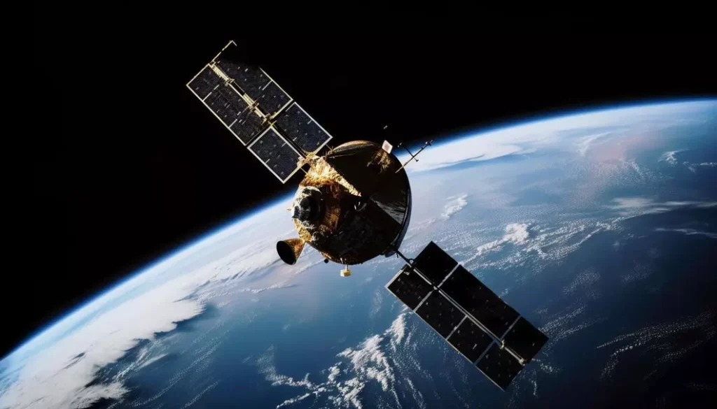 Qual é o maior planeta fora do sistema solar? 3 Sonda espacial vagando pelo espaço.